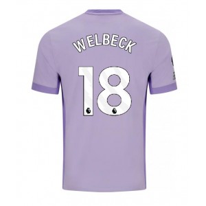 Fotbalové Dres Brighton Danny Welbeck #18 Venkovní Oblečení 2025-26 Krátký Rukáv